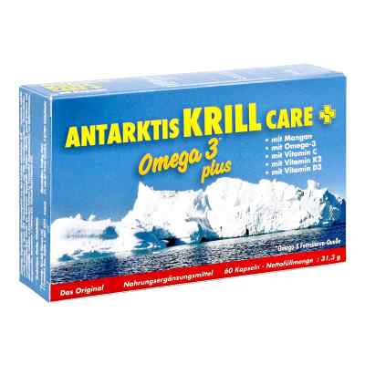Antarktis Krill Care kapsułki 60 szt. od P.M.C. Care GmbH PZN 10984003