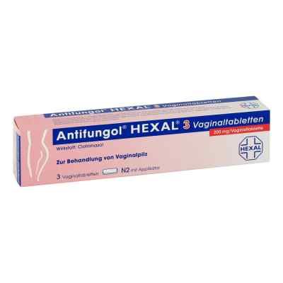 Antifungol Hexal 3 Vaginaltabletten 3 szt. od Hexal AG PZN 03248901