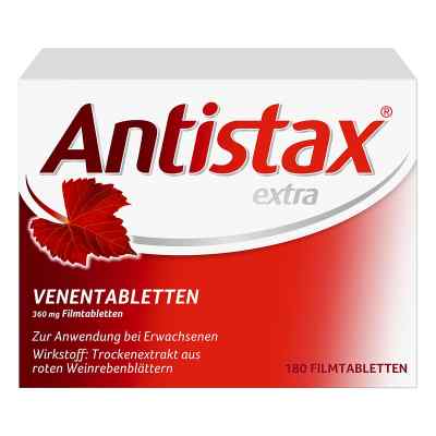 Antistax extra tabletki 180 szt. od STADA Consumer Health Deutschland GmbH PZN 16156023