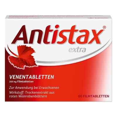 Antistax extra tabletki na wzmocnienie żył 60 szt. od STADA Consumer Health Deutschlan PZN 00002335