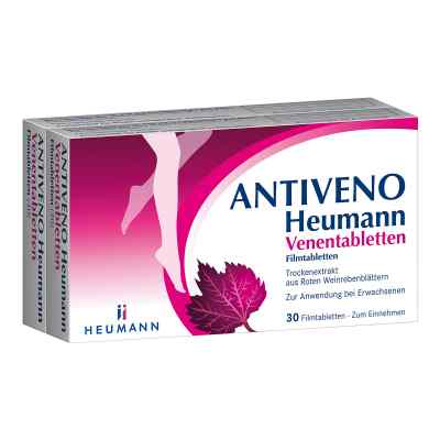 Antiveno Heumann Venentabletten Filmtabletten 60 szt. od HEUMANN PHARMA GmbH & Co. Generi PZN 14241575