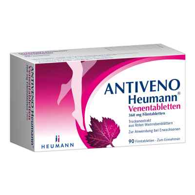 Antiveno Heumann Venentabletten tabletki powlekane 90 szt. od HEUMANN PHARMA GmbH & Co. Generi PZN 11050136