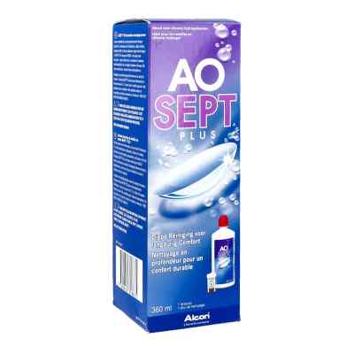 Aosept Plus płyn do soczewek 360 ml od Alcon Deutschland GmbH PZN 07550146