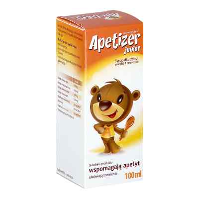 APETIZER (JUNIOR) Syrop dla dzieci 100 ml od AFLOFARM FARMACJA POLSKA SP. Z O PZN 08302738