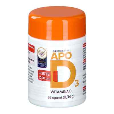 ApoD3 Forte, witamina D  60  od CURTIS HEALTH CAPS PZN 08301410