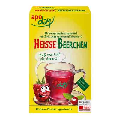 Apoday heisse Beerchen+vit.c+zink+magnesium Pulver 10X10 g od WEPA Apothekenbedarf GmbH & Co K PZN 12893960