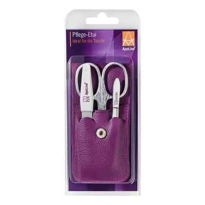 Apoline Manicure Etui 3teilig lila
