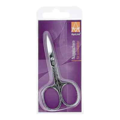 Apoline Nagelschere für  Linkshaender 9 cm verchromt