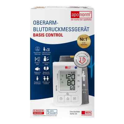 Aponorm Basis Control Urządzenie do pomiaru ciśnienia krwi 1 szt. od WEPA Apothekenbedarf GmbH & Co K PZN 06575428