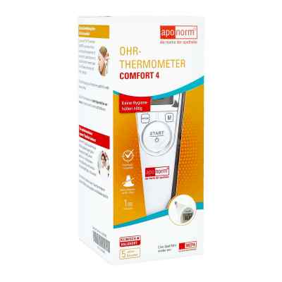Aponorm Termometr do pomiaru gorączki do ucha Comfort 4 1 szt. od WEPA Apothekenbedarf GmbH & Co KG PZN 13659812