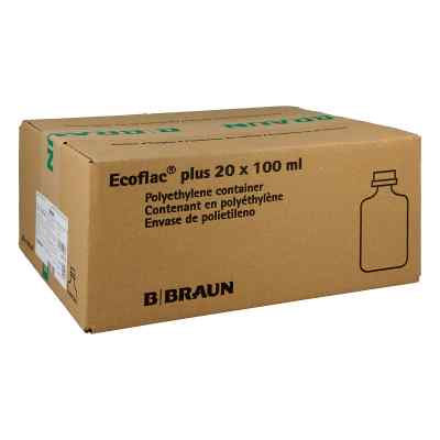Aqua Ad Injectabilia Ecoflac Plus 20X100 ml od B. Braun Melsungen AG PZN 03710653