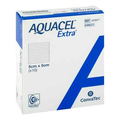 Aquacel Extra 5x5 cm Kompressen