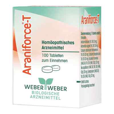 Araniforce T Tabl. 100 szt. od WEBER & WEBER GmbH & Co. KG PZN 08515301