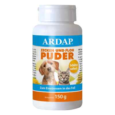 Ardap Zecken- und Floh-puder veterinär  150 g od ARDAP CARE GmbH PZN 15890028
