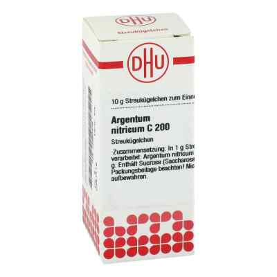 Argentum Nitricum C200 globulki 10 g od DHU-Arzneimittel GmbH & Co. KG PZN 02893479