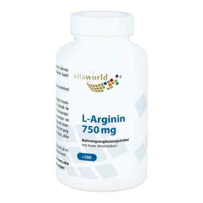Arginin 700 mg Kapseln 100 szt. od Vita World GmbH PZN 05378217