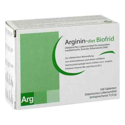 Arginin-diet Biofrid Tabletten 100 szt. od Biofrid GmbH & Co. KG PZN 00877884