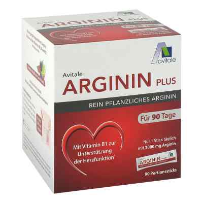 Arginin Plus Vitamin B1+b6+b12+folsäure saszetki 90X5.9 g od Avitale GmbH PZN 16505736