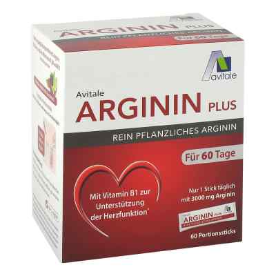 Arginin Plus witamina B1+B6+B12+ kwas foliowy saszetki 60X5.9 g od Avitale GmbH PZN 16505713