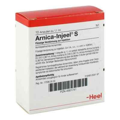 Arnica Injeele S 1,1 ml w ampułkach do iniekcji 10 szt. od Biologische Heilmittel Heel GmbH PZN 04561741
