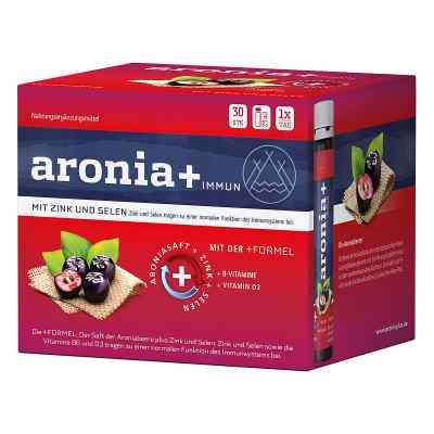 Aronia+ Immun ampułki do picia  30X25 ml od KIOBIS GmbH & Co. KG PZN 09780198