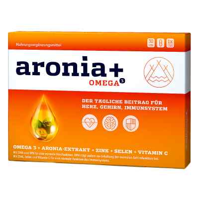 Aronia+ Omega 3 Kapseln 30 szt. od URSAPHARM Arzneimittel GmbH PZN 16043951