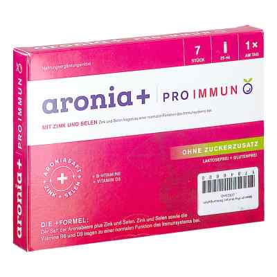 Aronia+ Pro Immun Trinkampullen 7X25 ml od KIOBIS GmbH PZN 17846600
