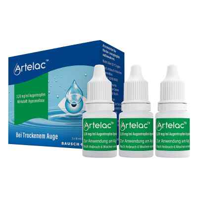 Artelac krople do oczu 3x10ml 3X10 ml od Dr. Gerhard Mann Chem.-pharm.Fab PZN 04348208