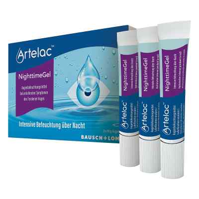 Artelac Nightime żel do oczu do stosowania na noc 3X10 g od Dr. Gerhard Mann PZN 07707228