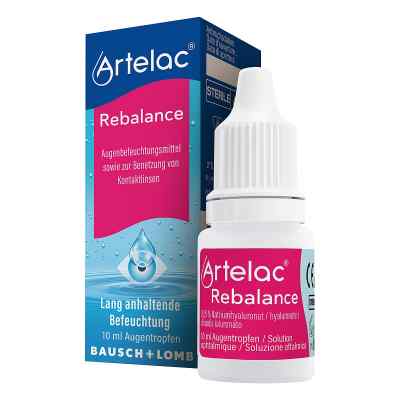 Artelac Rebalance krople do oczu 10 ml od Dr. Gerhard Mann PZN 06907474