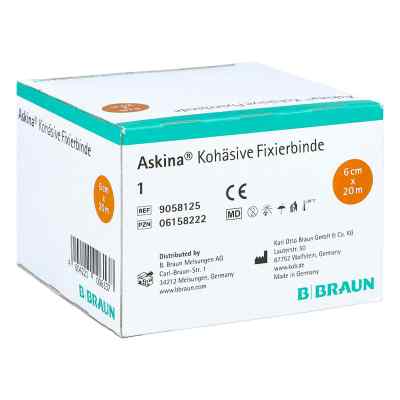 Askina Fixierbinde 20mx6cm kohaesiv 1 szt. od B. Braun Melsungen AG PZN 06158222