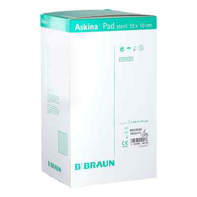 Askina Pad Wundauflage 10x10cm nichthaftend