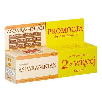 Asparaginian Magnezu Potasu tabletki 100  od  PZN 08304508