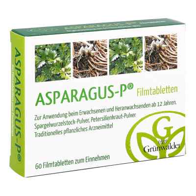 Asparagus P Filmtabletten 60 szt. od Grünwalder Gesundheitsprodukte G PZN 02588724