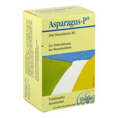 Asparagus P tabletki ze szparagów i pietruszki 200 szt. od Grünwalder Gesundheitsprodukte G PZN 04765171