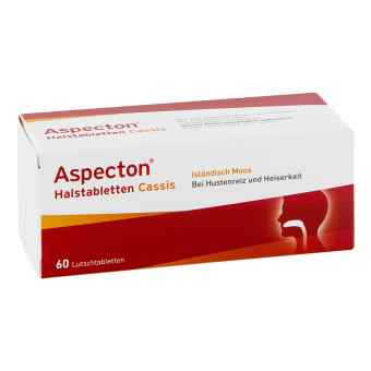 Aspecton Halstabletten Cassis tabletki na gardło i chrypkę 60 szt. od HERMES Arzneimittel GmbH PZN 07020572