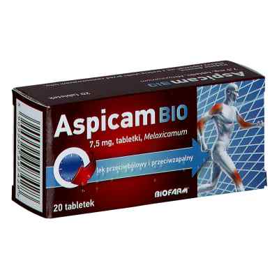 Aspicam Bio tabletki 20  od BIOFARM SP.Z O.O. PZN 08302704