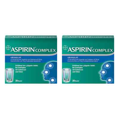 ASPIRIN COMPLEX 2x20 szt. od Bayer Vital GmbH PZN 08100074