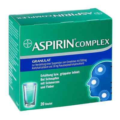 Aspirin Complex granulat 20 szt. od Bayer Vital GmbH PZN 04114918