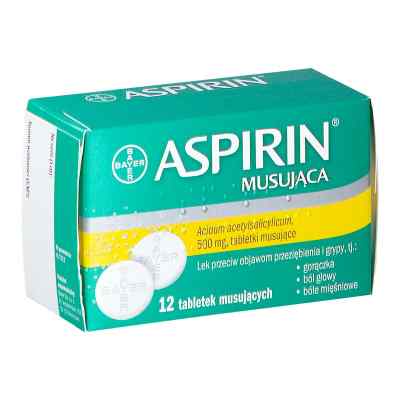 Aspirin musująca (Aspirin Ultra Fast) tabletki 12  od BAYER BITTERFELD GMBH PZN 08302501