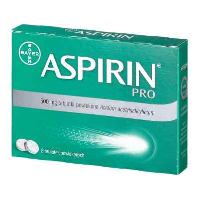 Aspirin Pro 500 mg tabletki powlekane 8  od  PZN 08300758