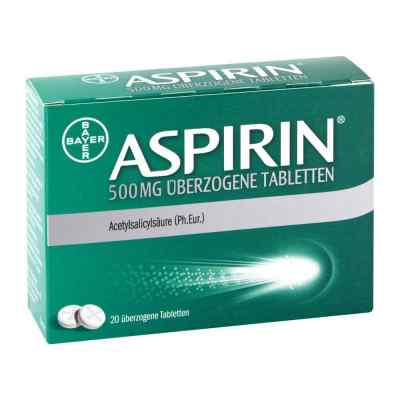 Aspiryna 500 mg 20 szt. od Bayer Vital GmbH PZN 10203603