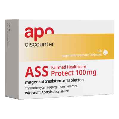 ASS 100 mg Protect tabletki 100 szt. od Fair-Med Healthcare GmbH PZN 16762835