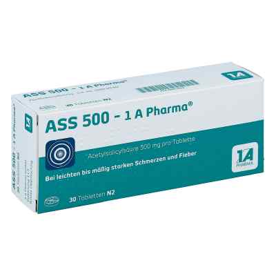 Ass 500 1a Pharma Tabl. 30 szt. od 1 A Pharma GmbH PZN 08612429