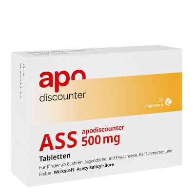 ASS 500 mg tabletki 30 szt. od Apotheke im Paunsdorf Center PZN 18188263