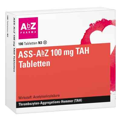 Ass Abz 100 mg Tah Tabletten 100 szt. od AbZ Pharma GmbH PZN 11481830