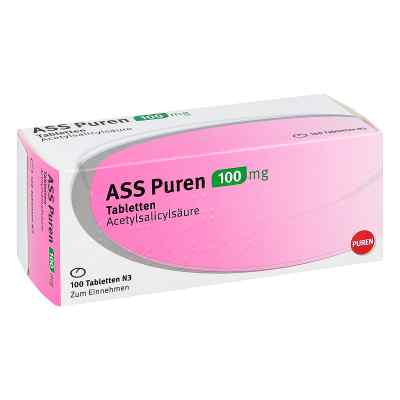Ass Puren 100 mg Tabletten 100 szt. od PUREN Pharma GmbH & Co. KG PZN 11353428