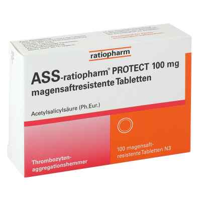 Ass-ratiopharm Protect 100 mg tabletki dojelitowe powlekane 100 szt. od ratiopharm GmbH PZN 15577596