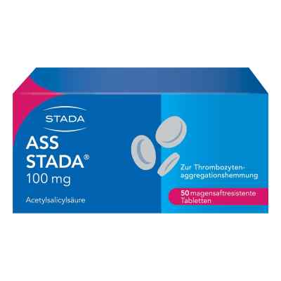 Ass Stada 100 mg magensaftresistente Tabletten 50 szt. od STADA Consumer Health Deutschlan PZN 10544043