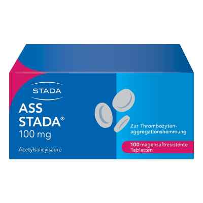 ASS Stada 100 mg tabletki powlekane 100 szt. od STADA GmbH PZN 10544066